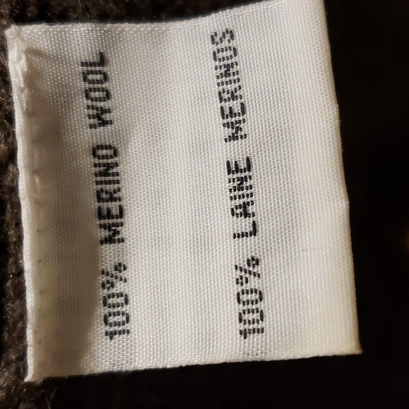 Feine Shanghai knit merino wool short sleeve dress grey - Picture 7 of 7
